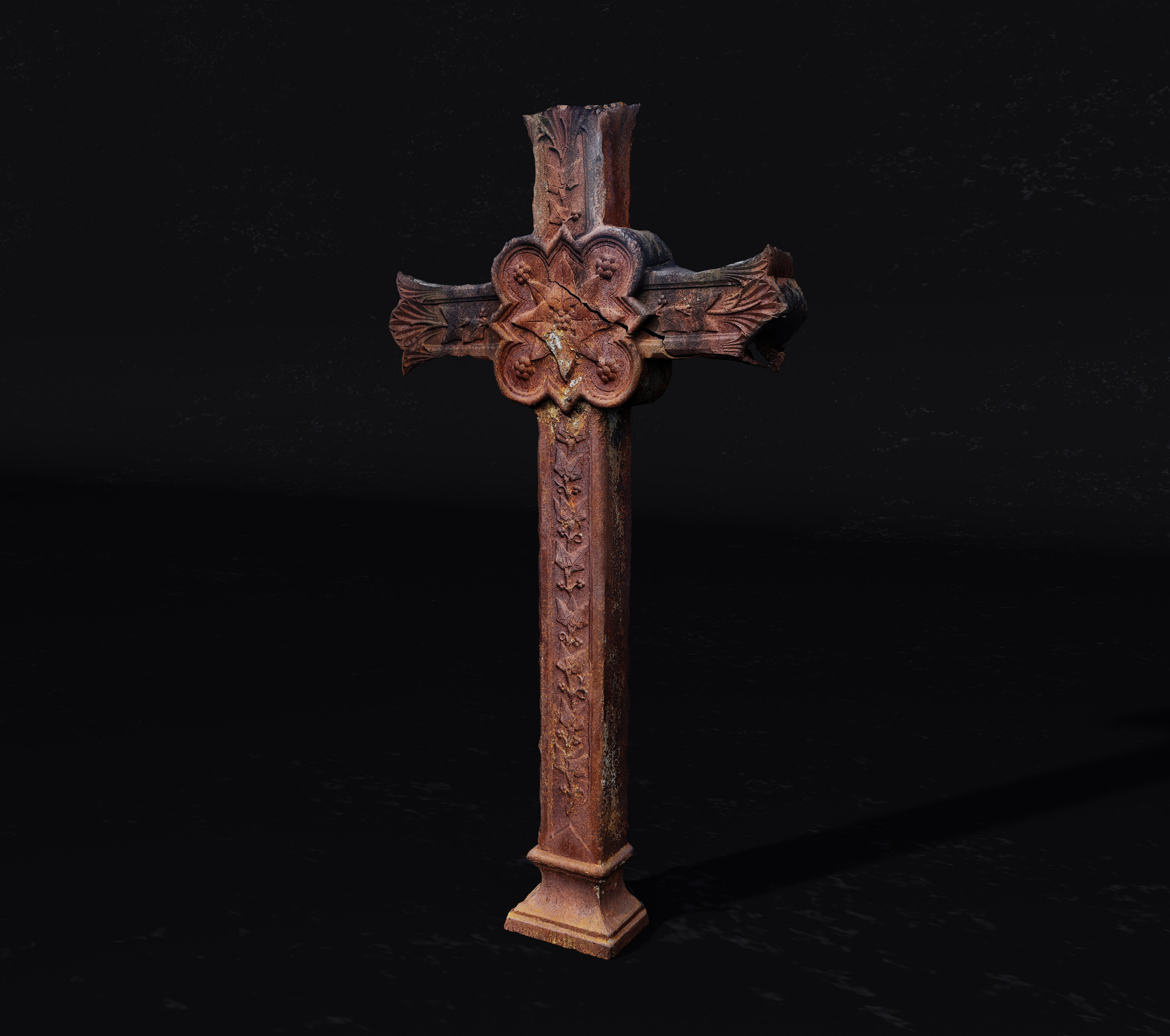 Cemetery Rusty Cross