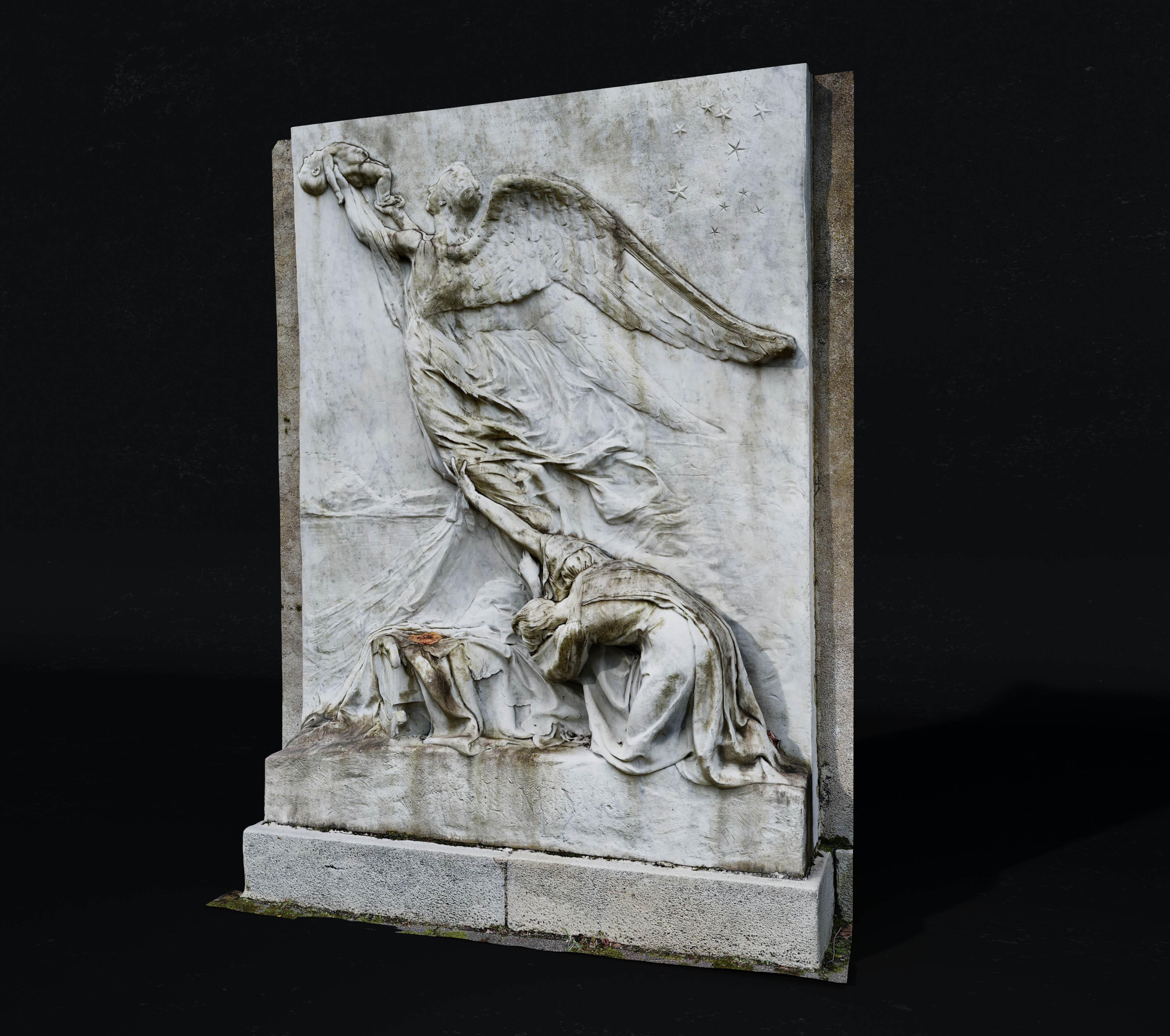 Cemetery Bas relief 03